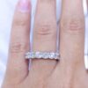 4.46CT Diamond Eternity Wedding Band WB066
