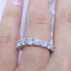 4.46CT Diamond Eternity Wedding Band WB066 - Image 4