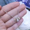 1.44ct Diamond in 18K Rose, White and Yellow Gold Pendant DP018 - Image 3