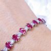 15.20CT Ruby and Diamond Bracelet FB18534R - Image 2