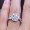 1.50CT Marquise and Round Diamonds Engagement Ring RDER086