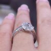 1.50CT Marquise and Round Diamonds Engagement Ring RDER086 - Image 4