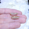 1.25CT Diamond 14K Yellow Gold Hoop Earrings DIER149 - Image 3