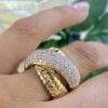 14K Yellow Gold 2.80ct Diamond Ring SI clarity G-H color PJR3647-009 - Image 2