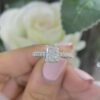GIA Certified 1.51ct E VS2 Diamond Engagement ring. RADER008 IGGJJ - Image 2