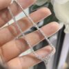 14K White Gold Necklace with 4.01ct natural diamonds. PJN5194WG GLJJ - Image 3