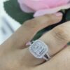 14K White Gold 1.00ct Diamonds Ring. DR457 TTJ